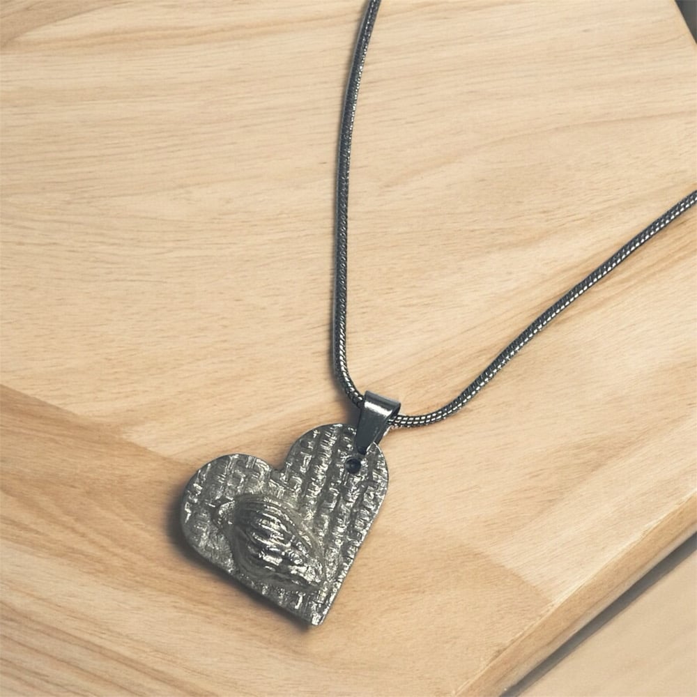 Image of Carla Heart and Shell Pendant