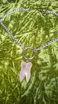 Image 1 of Rose Quartz Tooth | Medieval Baddie