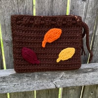 Image 2 of  Fall Themed Crochet Bags | Pumpkin Spice, Cherry Pie, Fall Leaves