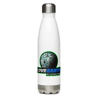 Image 1 of LOVE EARTH ALL THE TIME  Stainless Steel Water Bottle