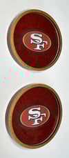 San Francisco 49ers Coasters