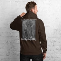 Image 5 of Death is Not My Enemy — She Is My Ally Unisex Hoodie