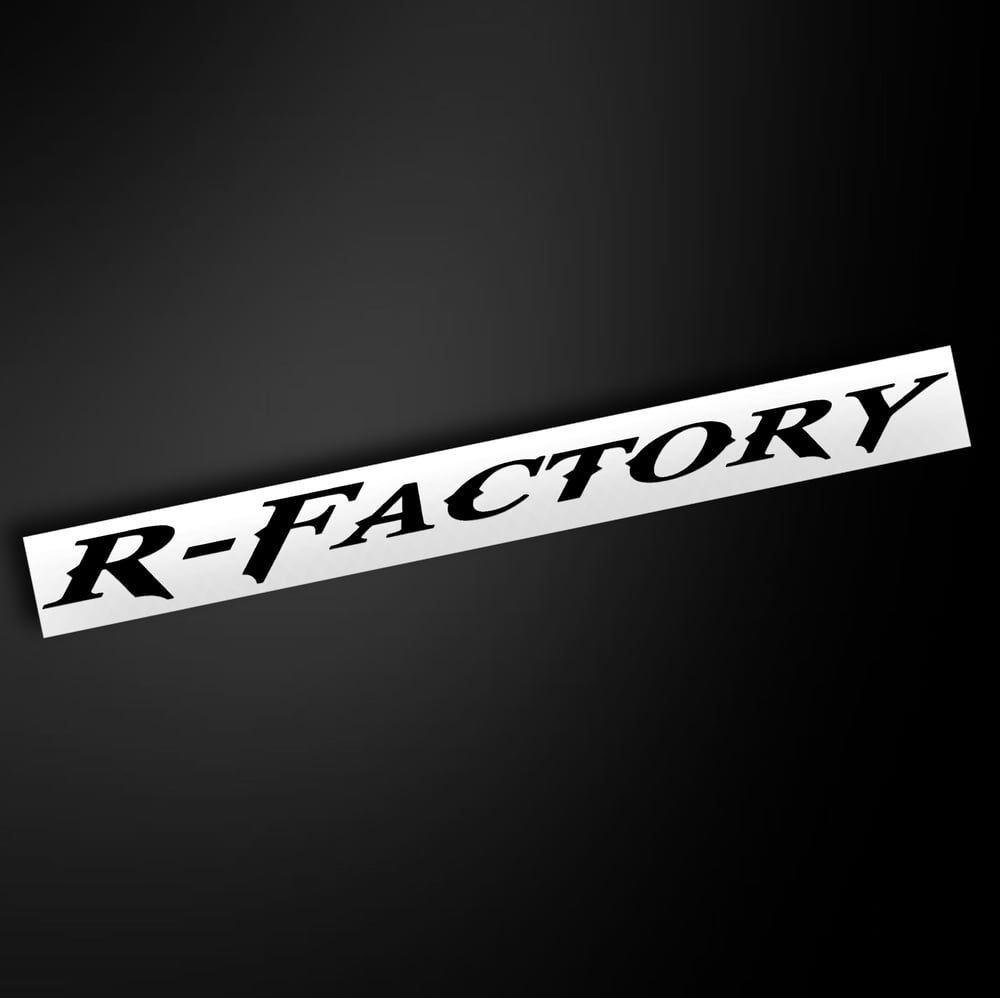 R-FACTORY STICKER | Rarefactory.co