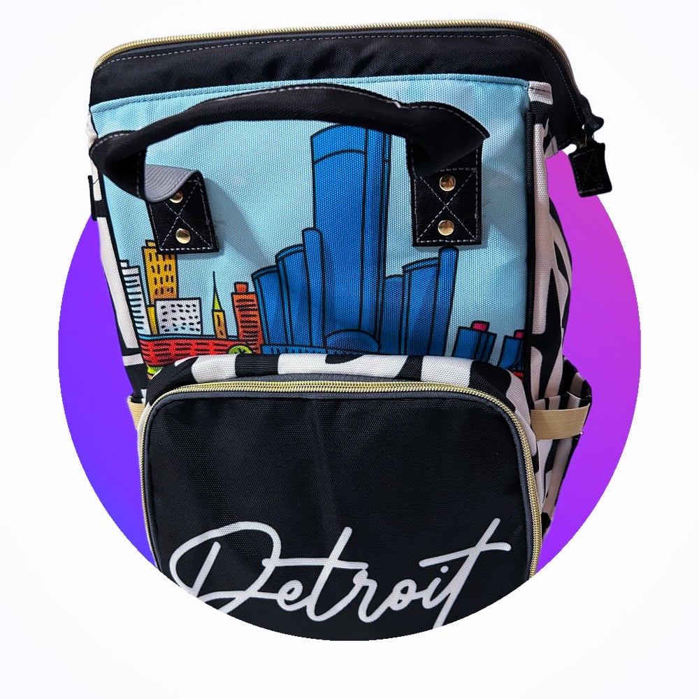 Image of Detroit Skyline Backpack