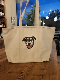 Pet Portrait Tote (bag not included)