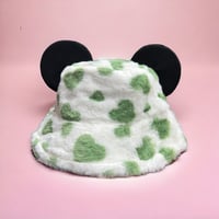 Image 1 of Green Hearts Hat💚