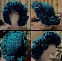 Crochet Bucket Hat- Teal