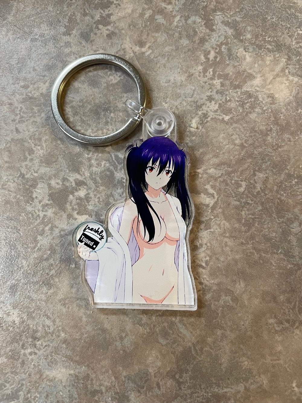 Tuned Undressed Keychain