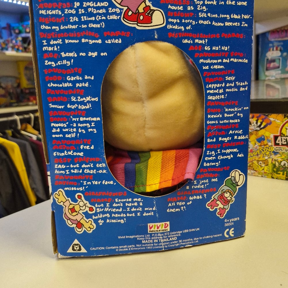 Image of Vivid Imaginations Zig and Zag – Zig Hand Puppet (Boxed)