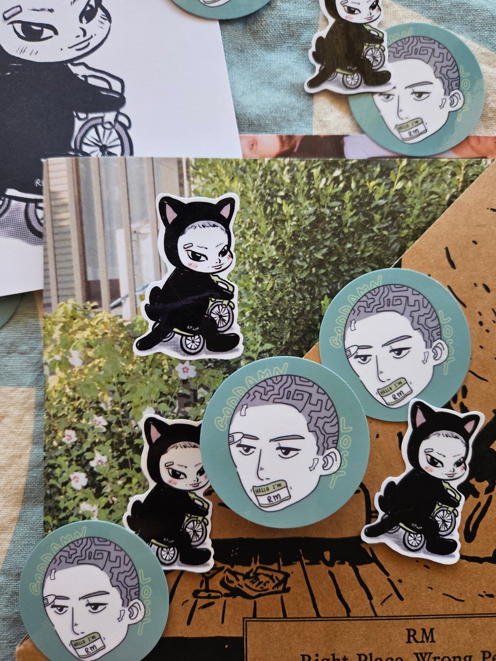 Image of LOST Die Cut Stickers
