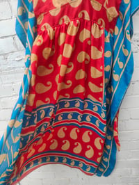 Image 5 of FLORENCE maxi dress red blue 