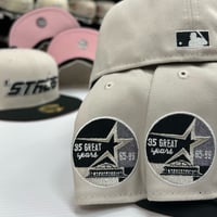 Image 3 of New Era 59Fifty Stone Black Pinky Dome 