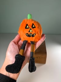 Image 2 of Weighted Tiny Pumpkin with Long Legs