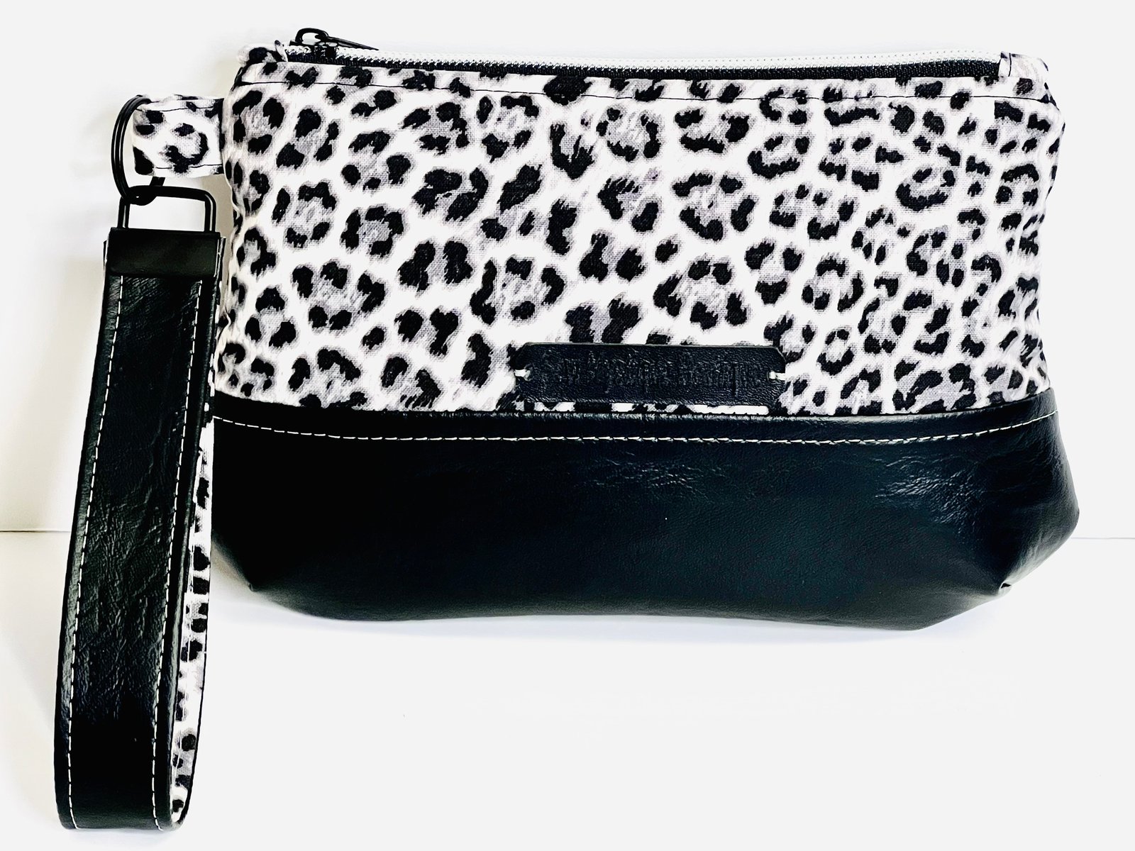 Leopard Wristlet Clutch Purse