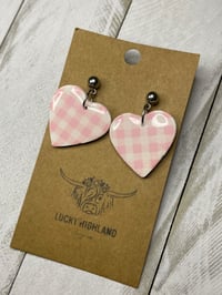 Gingham hearts 