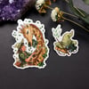 Giraffe Witch Sticker Duo