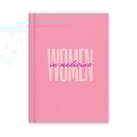 Image 1 of THE WOMEN IN MEDICINE NOTEBOOK - In Peach 