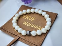 Image 4 of Mother of Pearl Stretch Bracelet 