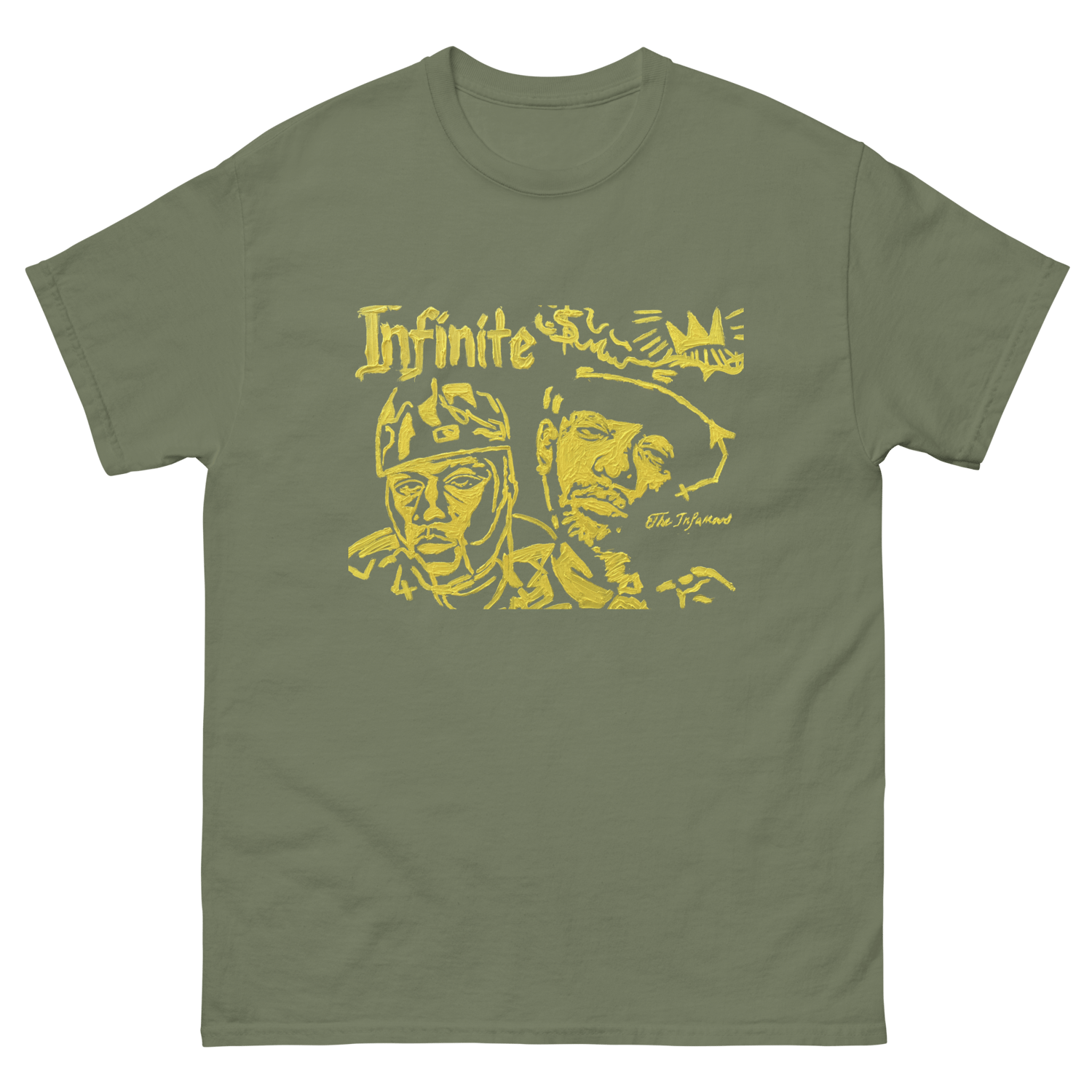 Image of Infinite Oil Painted T 