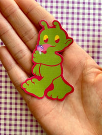 Image 2 of Alien with Lollipop Sticker