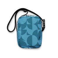 Image 2 of Teal Pattern Utility crossbody bag