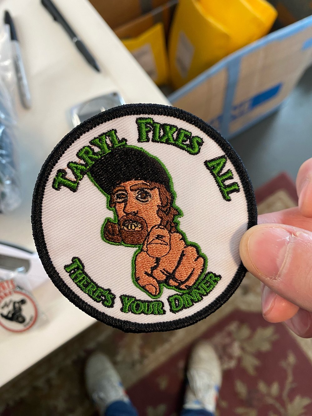 NEW 3” Taryl Embroidered Iron-On Patches!! 