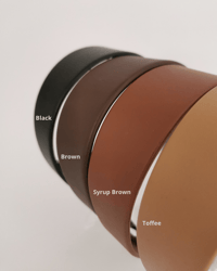 Image 3 of Camille Faux leather Hairbands / Wider shape