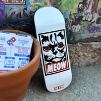 Image 2 of OBEY ‘MEOW’ + FBS EXTRA SMOOTH TAPE & FAYMUS STICKER PACK