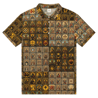 Image 1 of Los Santos y las Reliquias Men’s slim fit polo