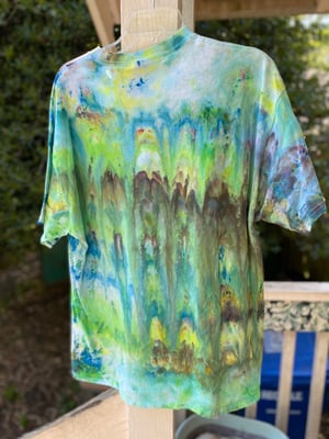 Image of XL Godzilla Be Gay Do Crime Tie Dye Shirt