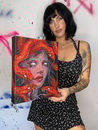 Image 4 of “TRACE” ORIGINAL PAINTING BY NIKITA ROSALIND 8”x10”