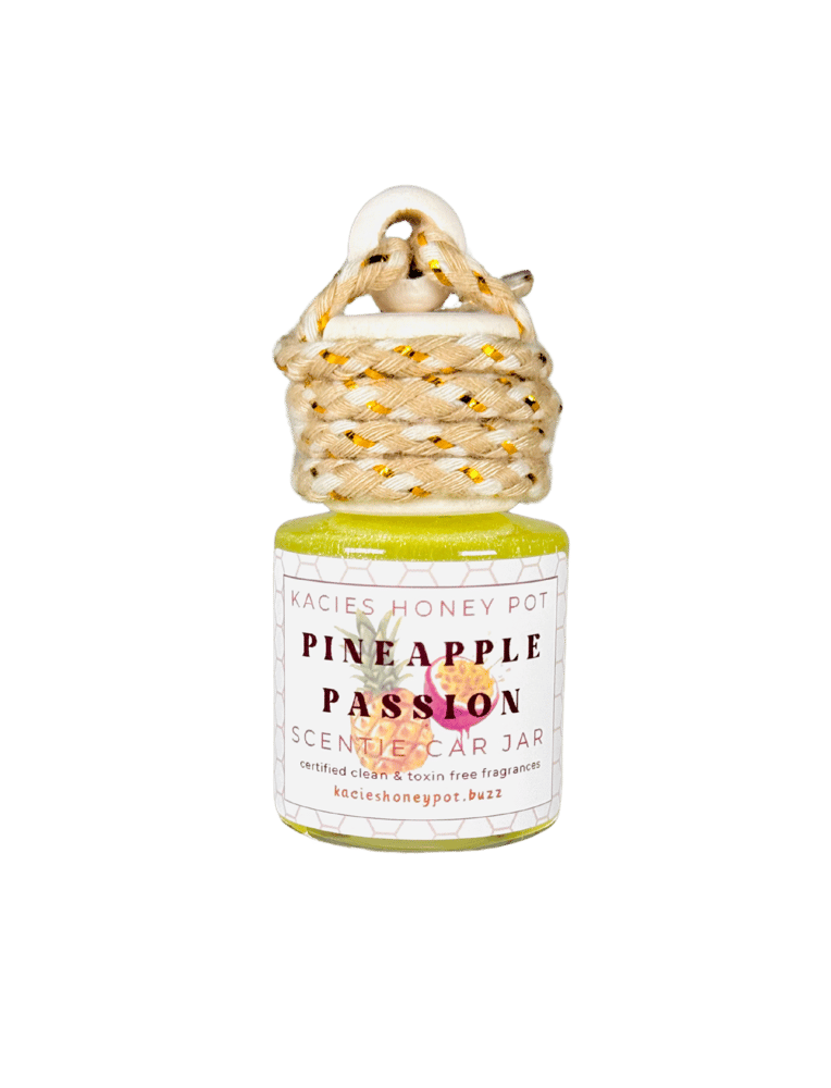 Image of pineapple passion scentie car jar