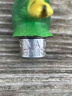 Image of Mallard Head with Branca Boys Leg Bands