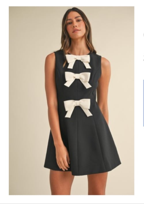 Image of Bow Mini Dress