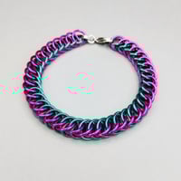 Image 4 of Half Persian 4-1 Chainmaille Bracelet