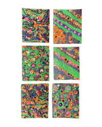 Dragon Skin Cards - Set Of 6 