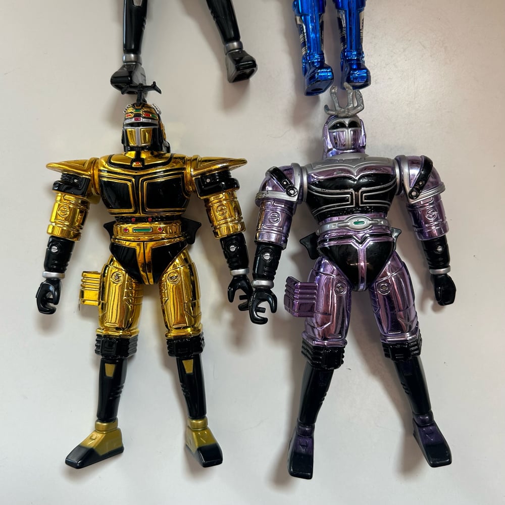 Image of LOT 4 FIGURINES BEETLEBORGS BANDAI