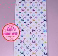 Colourful LV foil 