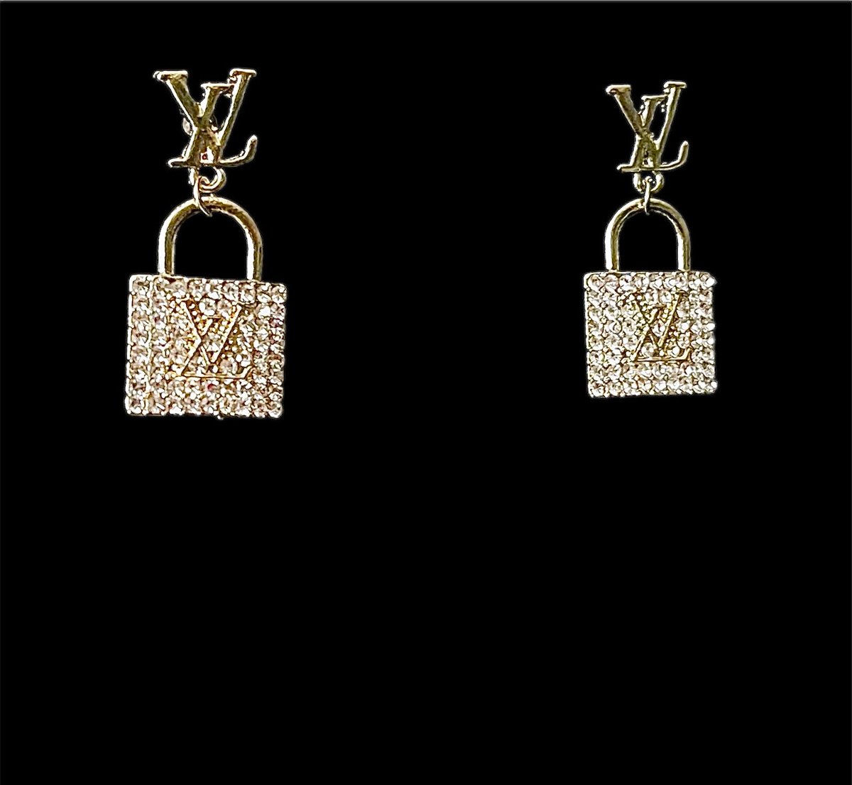 Louis Vuitton Padlock Earrings