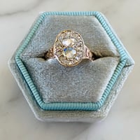 Image 1 of GEORGIAN REVIVAL DIAMOND RING