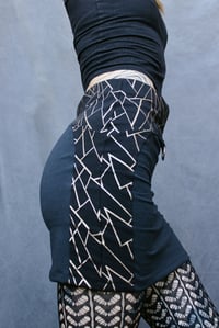 Image 1 of RAYA Skirt, abtract triangle