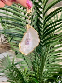 Image 1 of Natural Oyster Bag Charm