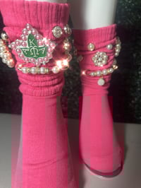 Image 1 of AKA Glam Slouch Socks