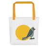 All-Over Print Tote BIRD 1 (Yellow)