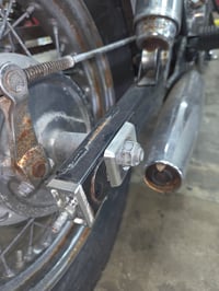 Image 2 of Honda Rebel 250 Billet Axle Washers 
