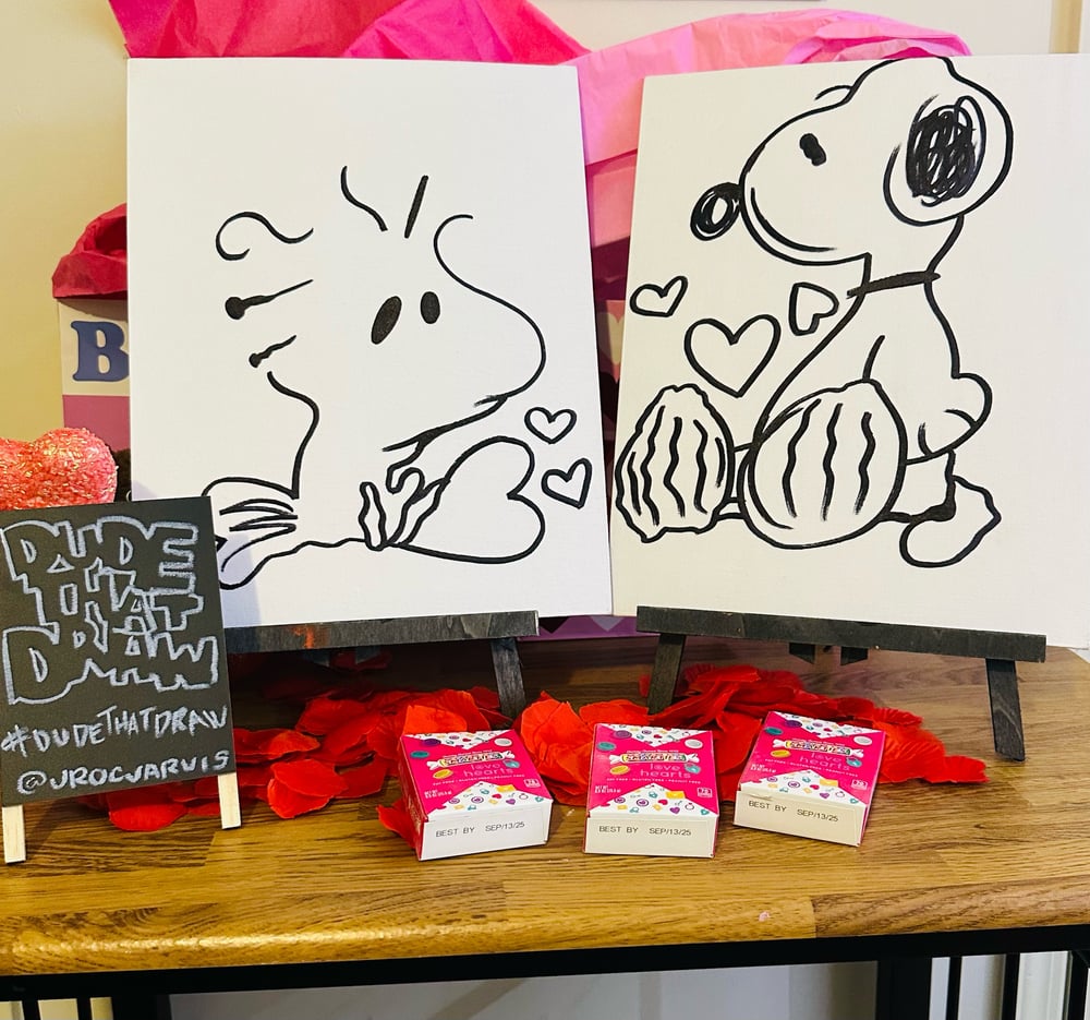 Snoopy & Woodstock