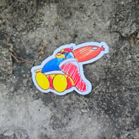 Image 2 of Hot dog summer sticker