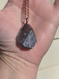 Image 5 of Electroformed Fadin Quartz necklace