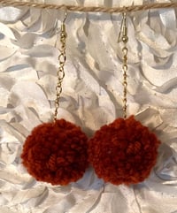 Image 1 of Pom Pom Earrings