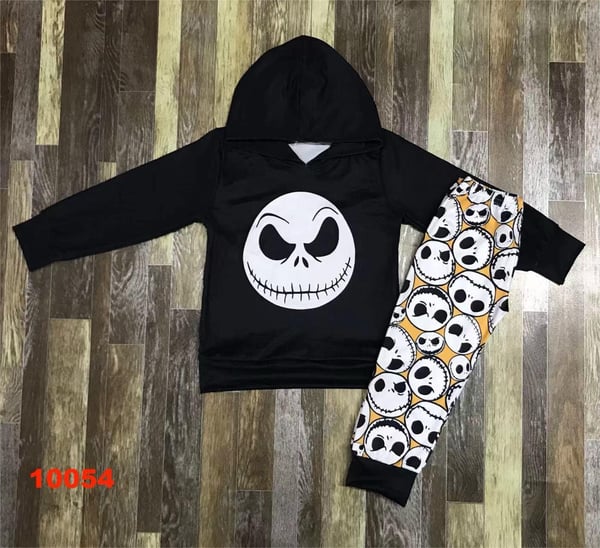 Image of Jack skellington hoodie set 